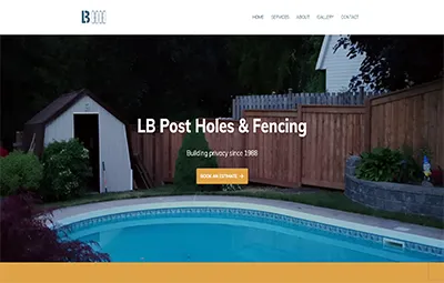 LB Post Holes and Fencing